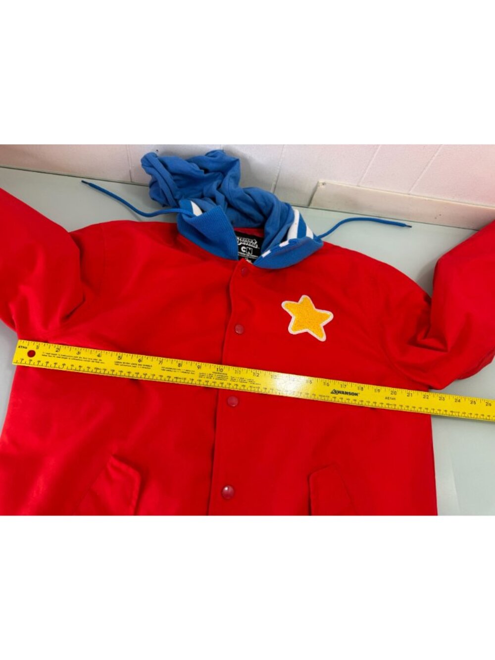 Steven Universe Varsity Jacket Cartoon Network Burger Mens Small S Snap Buttons - Picture 4 of 8